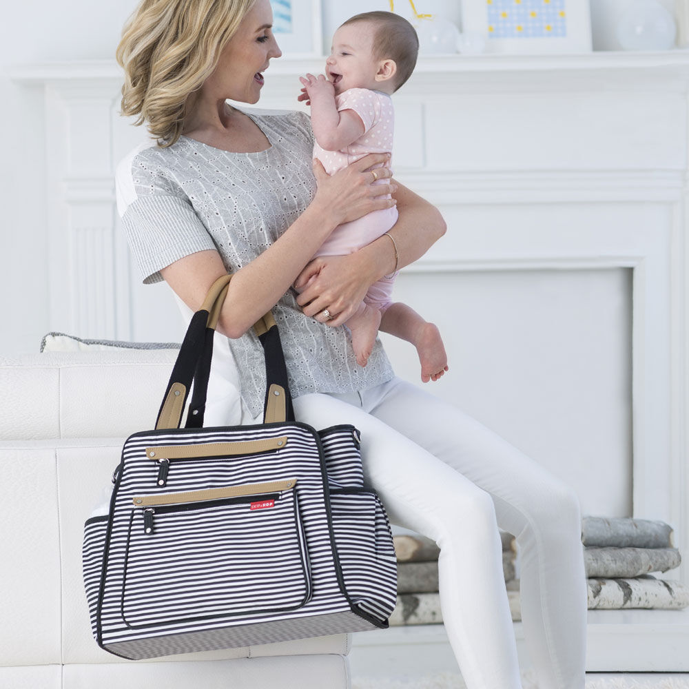 Skip hop diaper bag discount french stripe