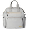Skip Hop MainFrame Wide Open Diaper Backpack - Cement