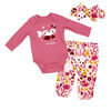 Sterling Baby 3 Pièces sur pied Ensemble : renard rose