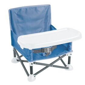 Si&egrave;ge rehausseur portatif Pop n Sit de Summer Infant - Dusty Blue.