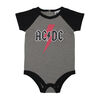 AC/DC Bodysuit Grey Newborn