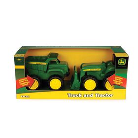 John Deere - 6 inch Truck and Tractor Vehicle 2-Pack