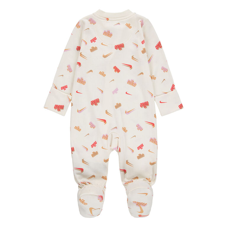 Nike Footed Coverall - Ivory