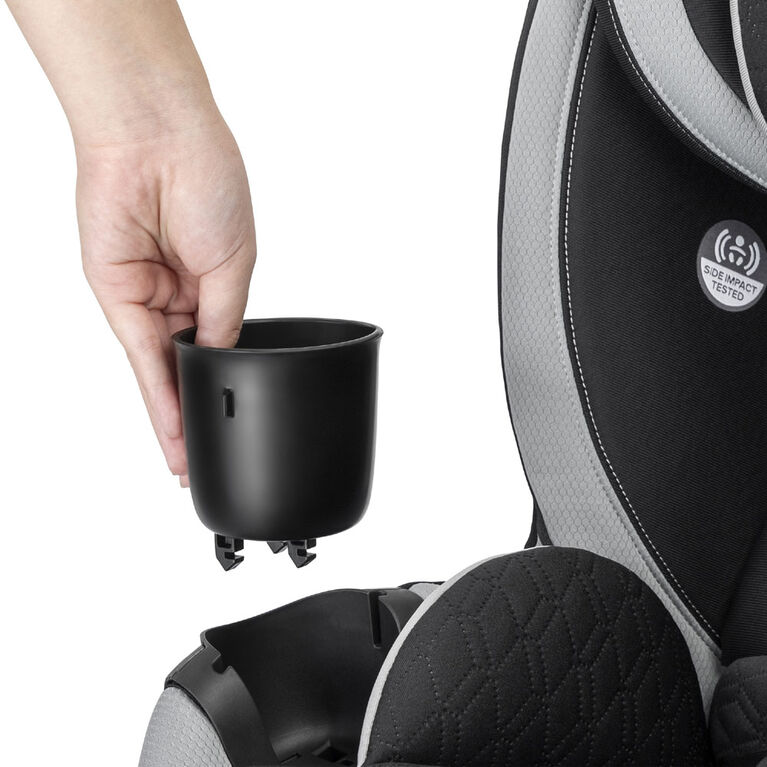 Evenflo Revolve360 Slim 2-in-1 Rotational Car Seat (Salem Black)