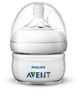 Philips Avent Natural Baby Bottle, 2oz, 2-Pack - Clear