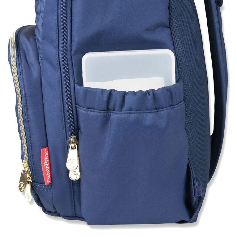 Fisher Price Morgan Diaper Backpack, Blue