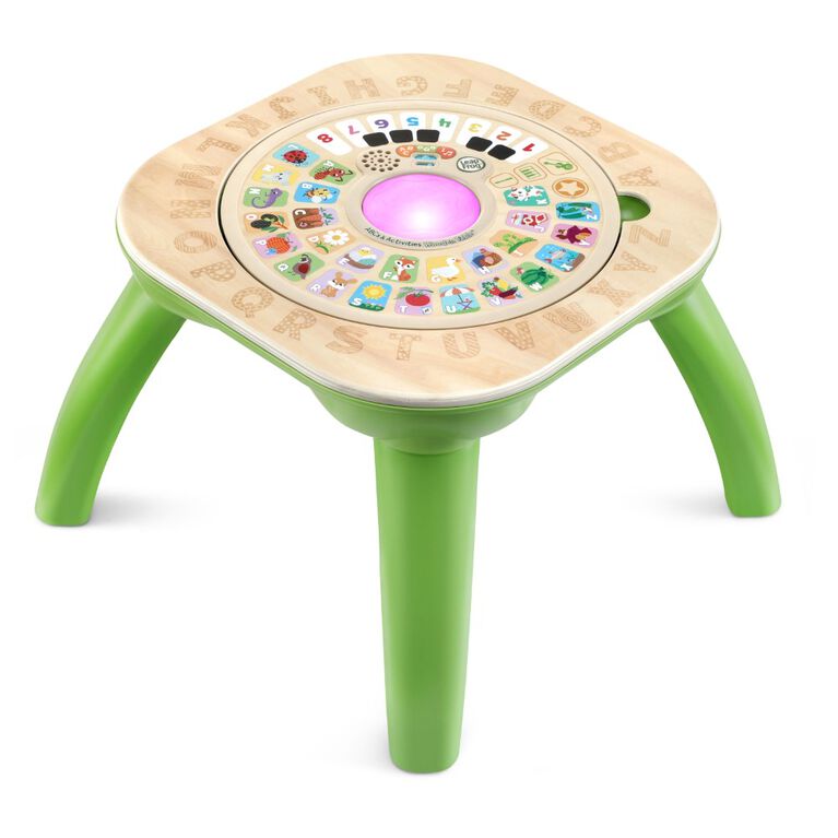 LeapFrog ABCs et Activities Wooden Table - Édition anglaise - Notre exclusivité