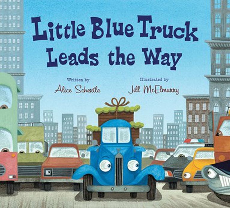 Little Blue Truck Leads The Way - Édition anglaise