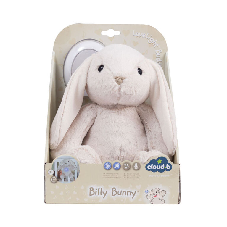 Veilleuse peluche Lovelight Billy bunny - Beige
