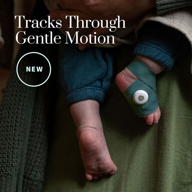 Owlet Smart Sock Baby Monitor Generation 3 Deep Sea Green