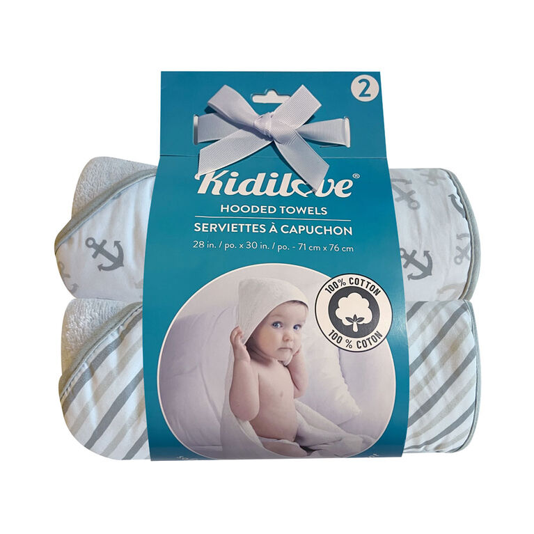 Serviette de bain Gris pqt 2