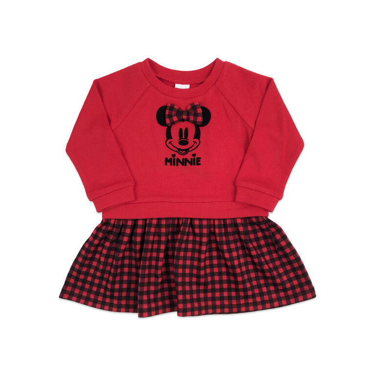 Disney Minnie Mouse Dress - Red, 9 Months