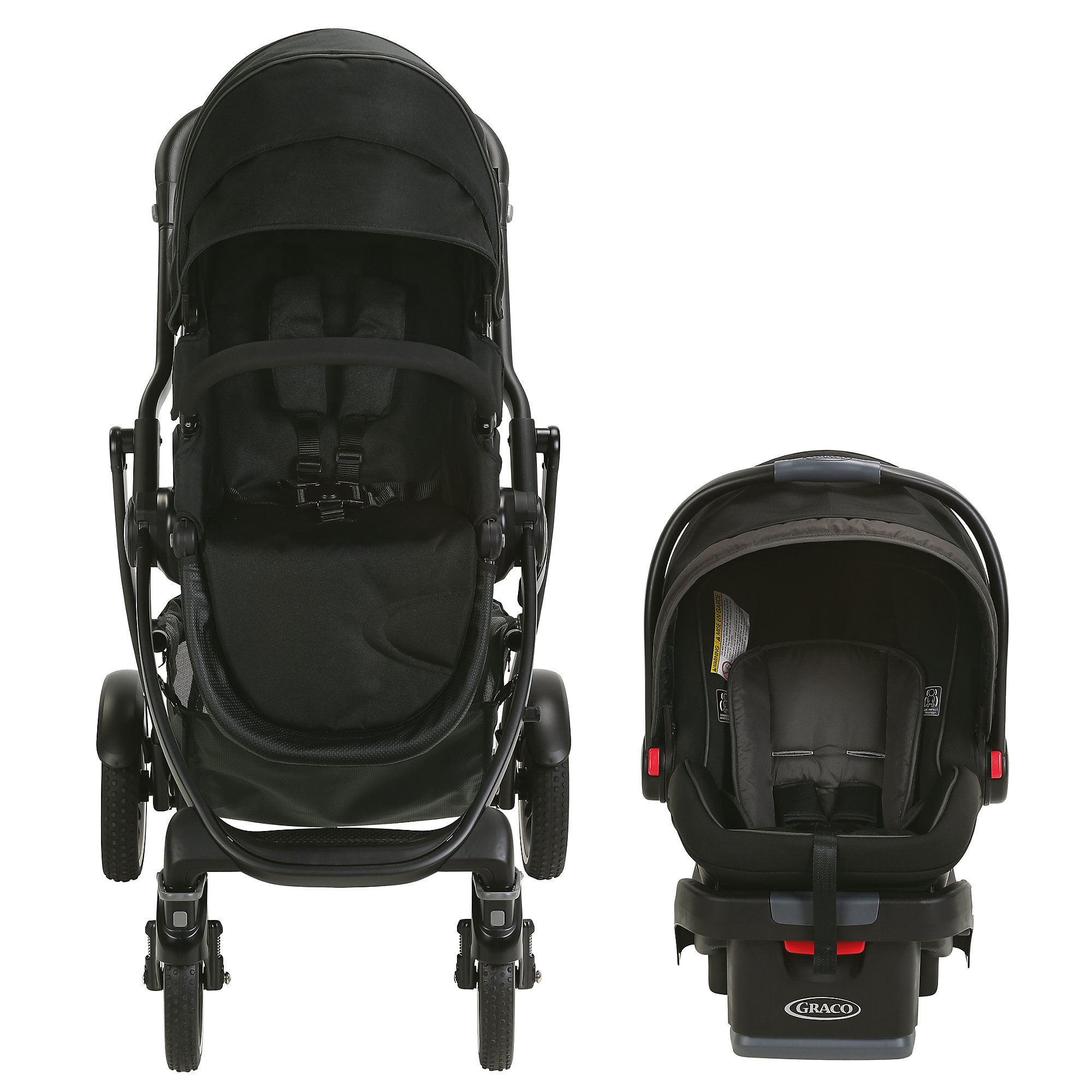 Graco EVO XT Quad Travel System Iron Babies R Us Canada