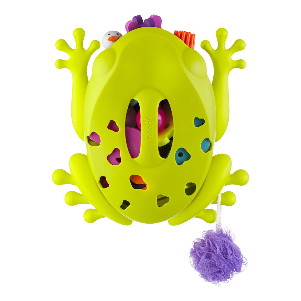 boon frog bath toy holder adhesive