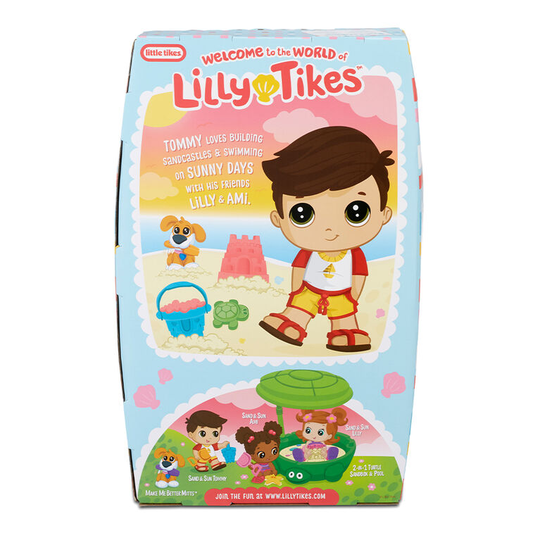 Tommy Sable et soleil de 12 po (30 cm) Lilly Tikes, poupée de Little Tikes pour enfants d'âge préscolaire