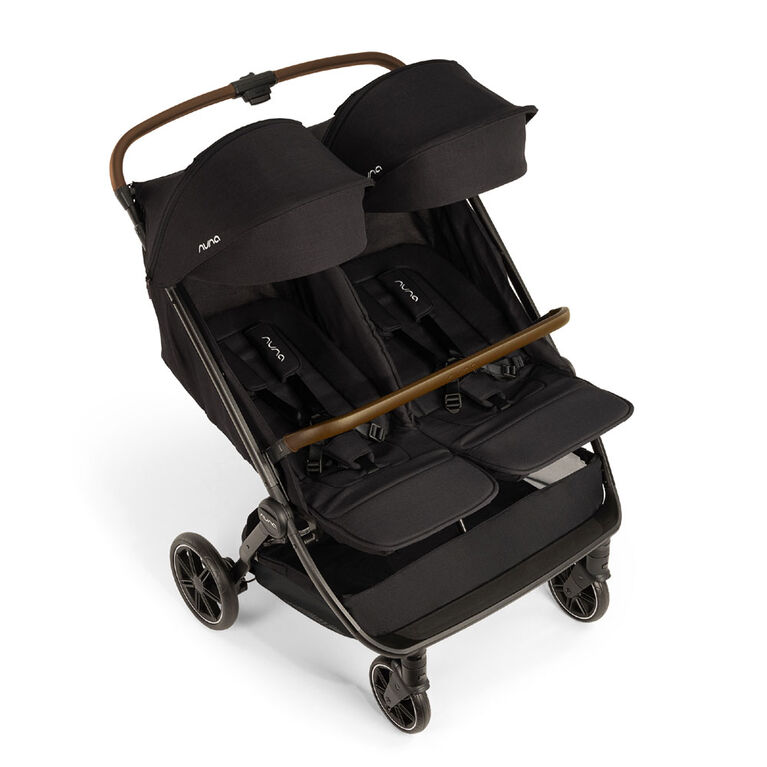Nuna trvl dubl Stroller - Caviar