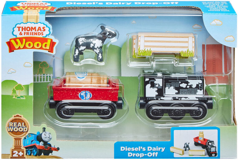 Locomotive Diesel Thomas et ses amis Piste en bois, locomotive