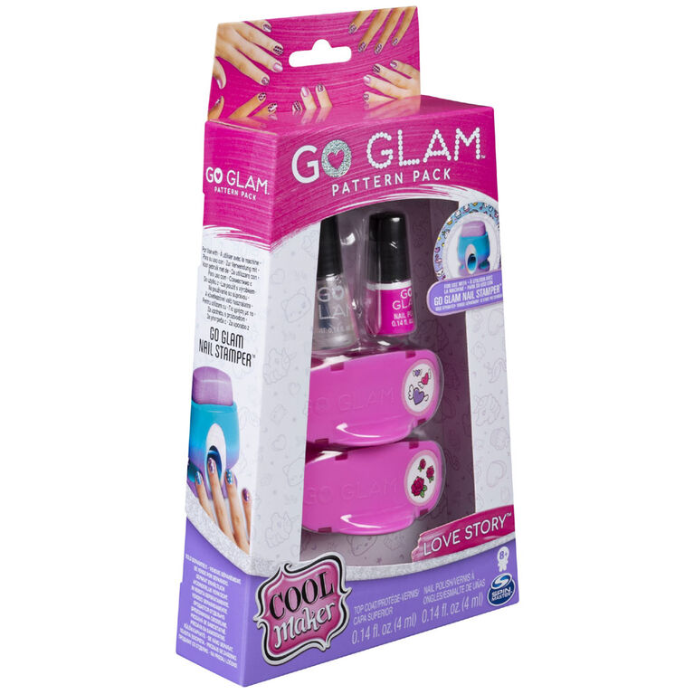 COOL Maker 6046865 Go Glam Nails Fashion Packs Assortment (Styles May  Vary-One Supplied), Multicolored