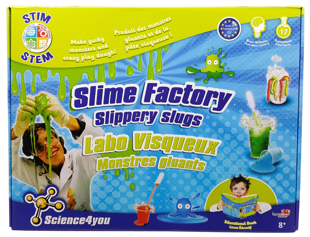 Science4you Slime Factory Slippery Slugs