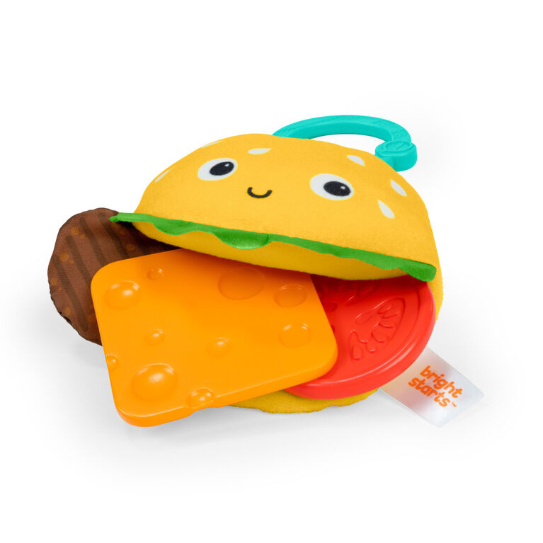 Bright Starts Say Cheeseburger Teether Toy