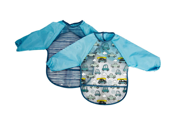 Koala Baby 2 Pack EZ Wipe Toddler Bibs