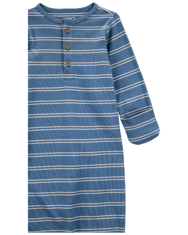 Carter's Two Pack Sleeper Gowns Blue  3M