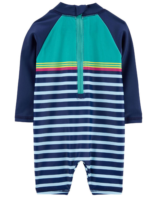 Carter's Striped One Piece Rashguard