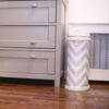 Ubbi Diaper Pail - Grey Chevron