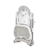 Solid Times Lightweight Portable Highchair-Grey