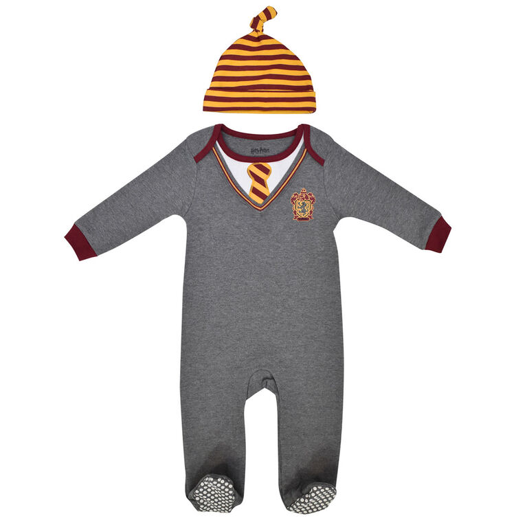 Warner's Harry Potter Sleeper with hat - Grey, 18 Months | Babies R Us ...