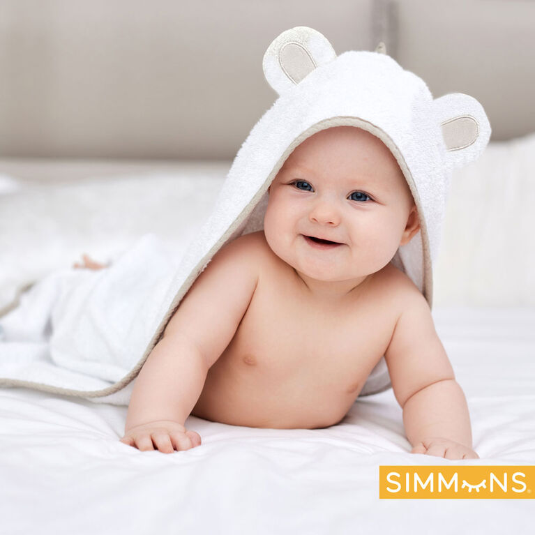 Simmons Set De Bain En Bambou 3 Pièces Crème/Taupe