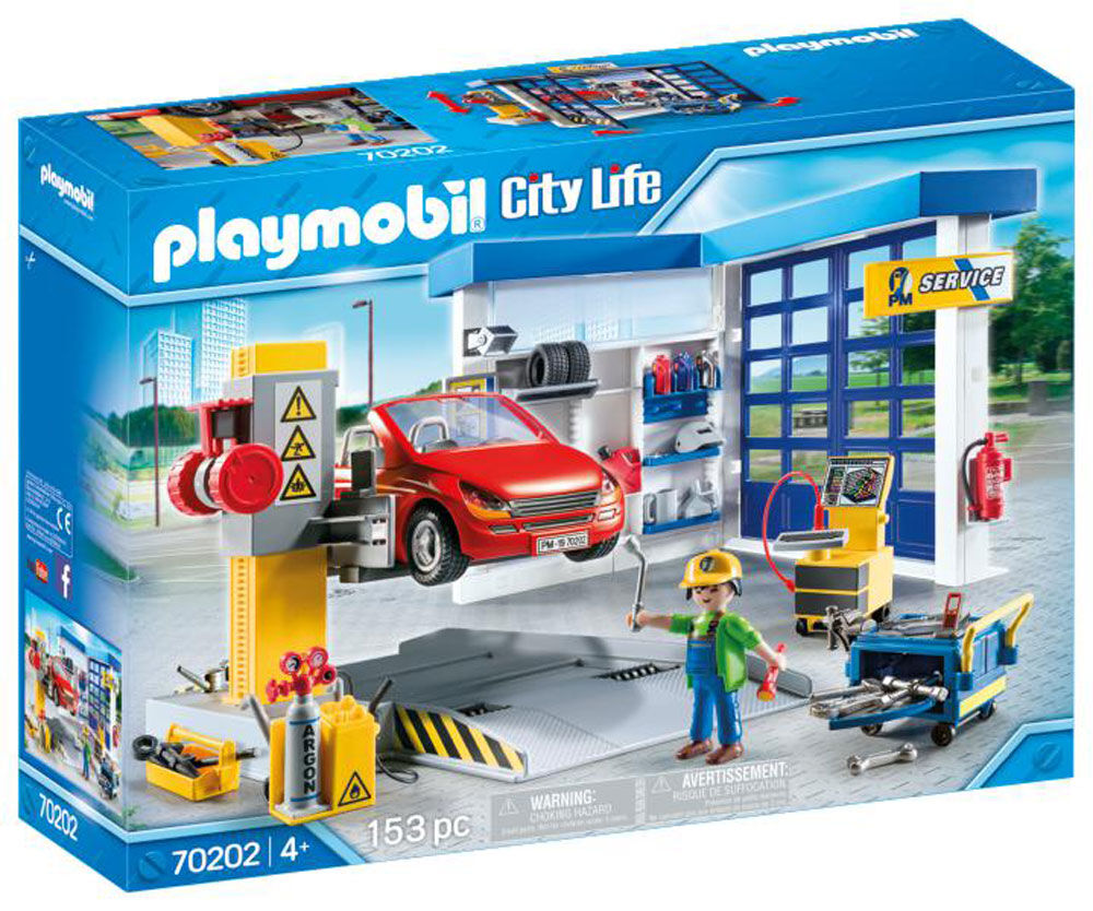 Playmobil outlet shell garage
