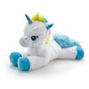 Snuggle Buddies 15" Lying Soft Rainbow Unicorn Sapphire Blue - R Exclusive