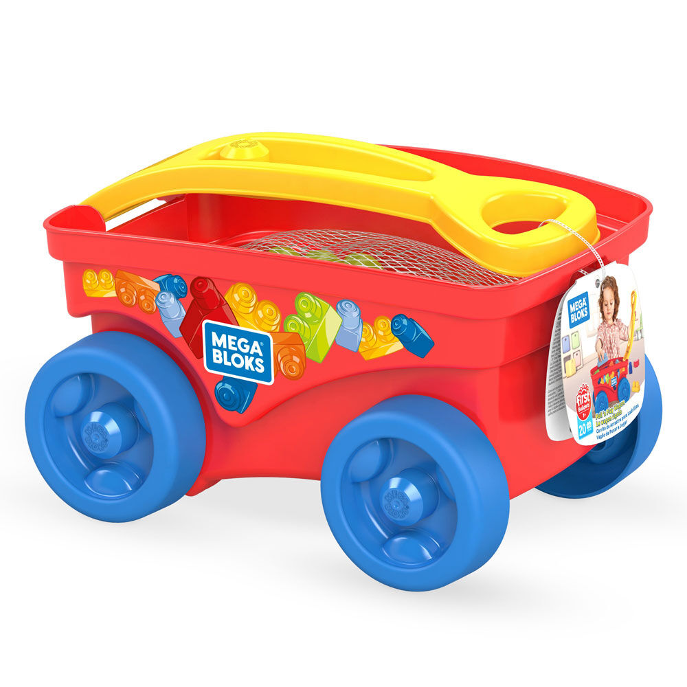 Mega Bloks Pull n Play Wagon