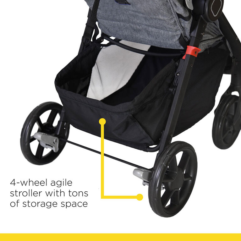 Safety 1st Agility 4 Travel System - Weathered Charcoal - R Exclusive