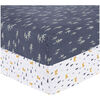 2 Pack Microfiber Sheets - Pine Fox