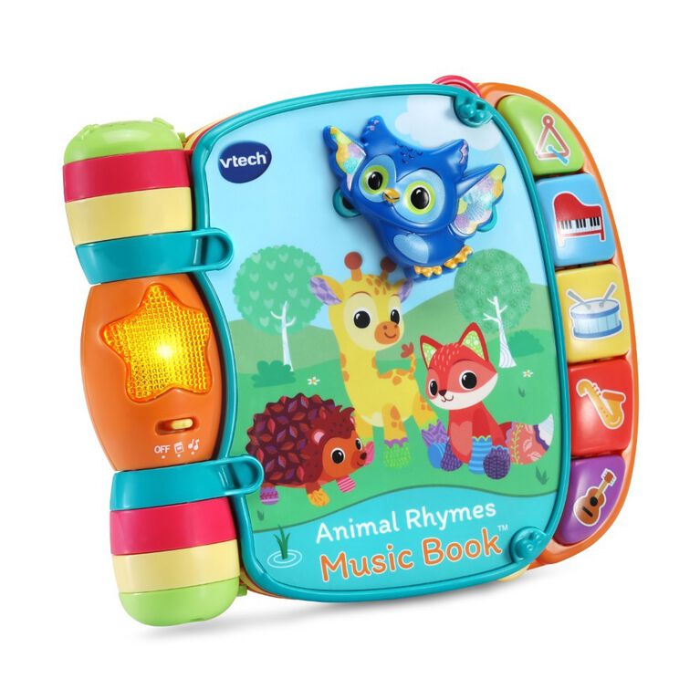 VTech Animal Rhymes Music Book - English Edition