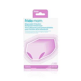 Frida Mom Sous-vêtements post-partum jetables taille haute (paquet de 8) - Régulier