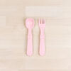 Re-Play Couverts Pour Tout-Petits (Ensemble De 8) - Rose Glace