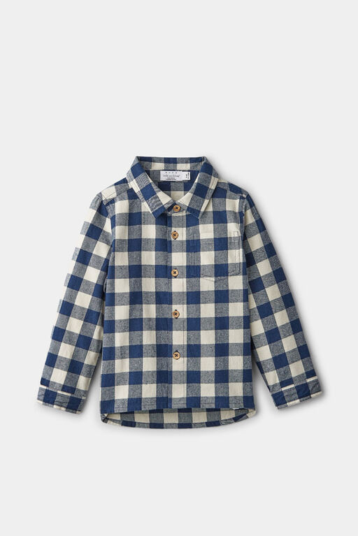 Flannel Shirt Grey 4-5Y