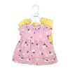 Mini Hop 2 Pack Dress:Pink Yellow Floral 6M
