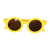 Mini Hop Rib Romper with Sunglasses:Yellow Zoo Animals