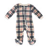 Baby Mode Plush Sleeper: Tan Plaid
