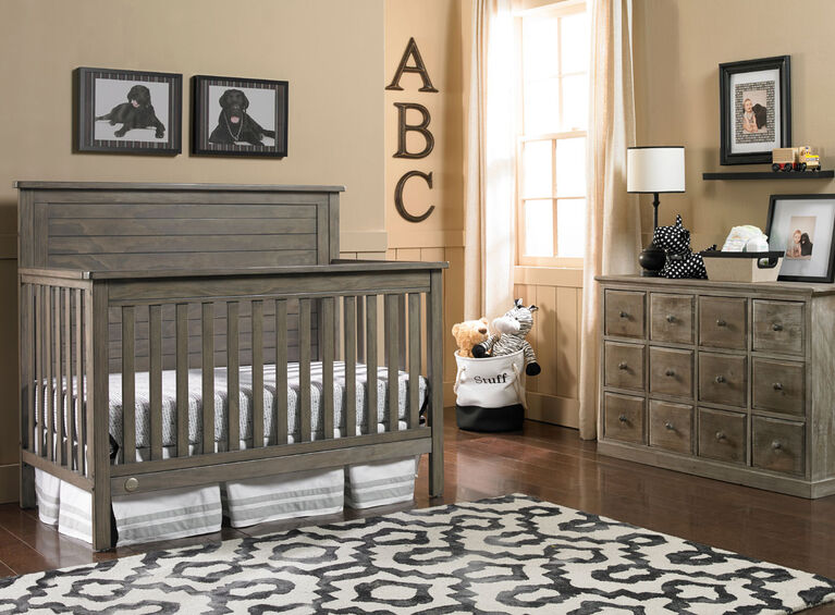 Fisher Price Quinn Convertible Crib Vintage Grey Babies R Us