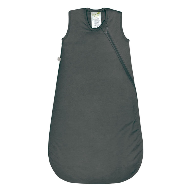 Perlimpinpin-Bamboo sleep bag 1.0 TOG-Charcoal-0-6m