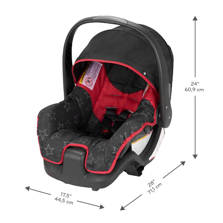 Evenflo Nurture Infant Car Seat Parker Babies R Us Canada - Evenflo Nurture Infant Car Seat Strap Adjustment