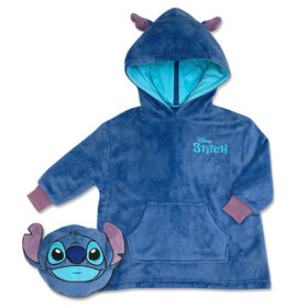 Disney Lilo & Stitch Convertible Pillow/Hooded Lounger - Size 5