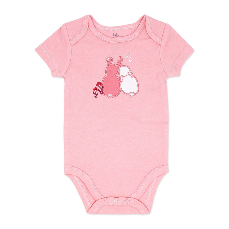 Baby Mode 3 Piece Turn Me Around Set: Pink Bunny 0-3M