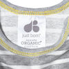 Lot de quatre maillots biologiques Onesies à manches courtes pour nouveau-né garçon – Petit Lion 6-9 mois