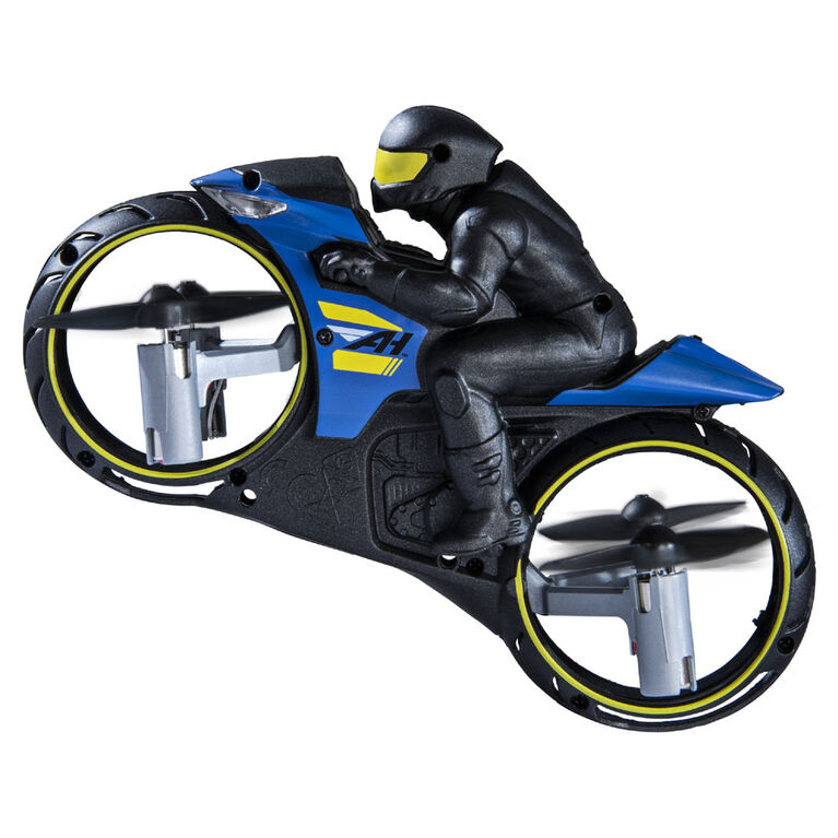 Air Hogs, Flight Rider, 2-in-1 Remote Control Stunt Motorcycle for Ground and Air